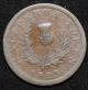 1823 Province Of Nova Scotia One Half Penny Token Canada Charlton Ns - 1 Coins: Canada photo 1