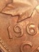 Error Coin 1960 Die Chip In 9 Of Date Elizabeth Ii Canada Penny S8 Coins: Canada photo 4