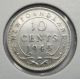 1945 & 1942 Newfoundland 10 Cents & 5 Cents - Silver Coins: Canada photo 1