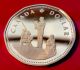 Rare Mintage 43,  000 1995 Canada Loonie Proof Peacekeeping Monument Of Ottawa Coins: Canada photo 1