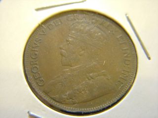 1920 Canada George V Large Cent 20 photo