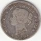 . 925 Silver 1901 Victoria 5 Cent Piece G - Vg Coins: Canada photo 1