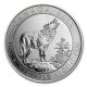 3/4 Oz 2015 Canadian Grey Wolf Silver Coin Coins: Canada photo 2