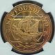 Ngc - - Pfuc 67 Edward Viii - - 1936 Newfoundland Proof Crown Gilt Reed Edge_fantasy Coins: Canada photo 4
