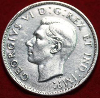 1946 Canada Dollar Silver Foreign Coin S/h photo