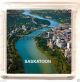 Canadian 2012 Colored Pennies Misaligned Images,  Colored Sticker Saskatoon Coins: Canada photo 1