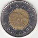 Rare 1996 Canadian 2 Dollar Coin - Center Off Strike Coins: Canada photo 3