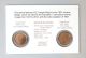 2012 Canada 1 Cent,  2 X Penny Cards - Magnetic And Non - Magnetic Bu Pennies Unc Coins: Canada photo 1