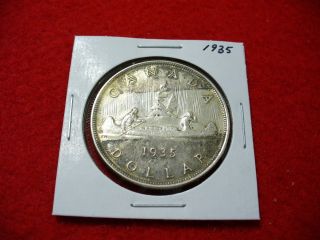 1935 Canada Silver Dollar Coin Grade See Photos photo