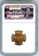 1967 Canada Cent Ngc Ms64 Rd Dove Centennial 1867 - 1967 Copper Coin Coins: Canada photo 1