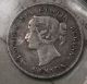 1875 H Canada Iccs F15 Silver 5 Cent Small Date - Rare Key Date Victoria Coins: Canada photo 3