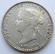 1880h Narrow 0 Twenty - Five Cents Vf - 20 Rare Date Key Queen Victoria Quarter Coins: Canada photo 1
