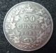 1871 50c Canada 50 Cents No H Coins: Canada photo 1