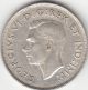 . 800 Silver Lustred 1938 George Vi Fifty Cent Piece Vf 20 Coins: Canada photo 1