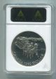 1992 $1 Stagecoach Dc (proof) Silver Canada Dollar Anacs Pf - 69 Km 210 Coins: Canada photo 1