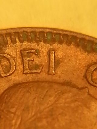 Rarer 1953 Sf I Points To Denticle Canada One Cent Penny (item Q81) photo