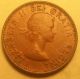 Rarer 1953 Sf I Points To Denticle Canada One Cent Penny (item Q81) Coins: Canada photo 2