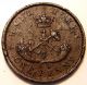 1857 Bank Of Upper Canada One Penny Token Dragon Slayer Coins: Canada photo 1