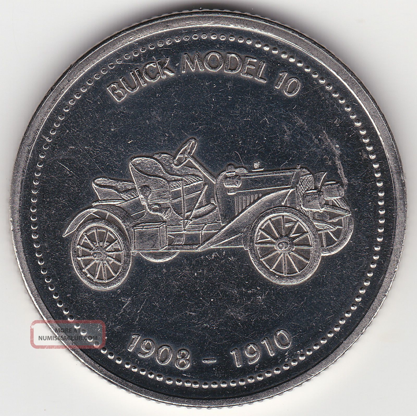 1984 St Catherines Expired Trade Dollar 1908 1910 Buick Model 10