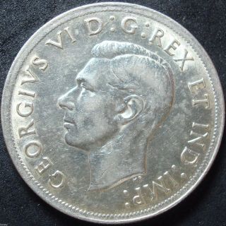 1939 Canada Silver Dollar Coin photo