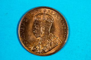 Canada Large Cent 1913 Bu photo