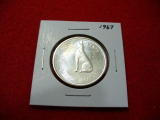 1967 Canada Silver Half Dollar 50 Cent Piece Coin photo