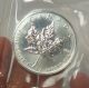 1991 $5 Dollar Canada.  999 Fine Silver Maple Leaf 1oz Bullion Coin - Coins: Canada photo 2