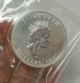 1991 $5 Dollar Canada.  999 Fine Silver Maple Leaf 1oz Bullion Coin - Coins: Canada photo 3