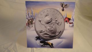 2014 20$ For 20$ Snowman At Christmas Silver photo