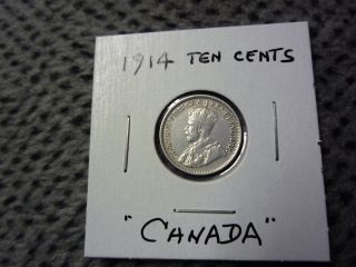 1914 Canadian Ten Cents photo