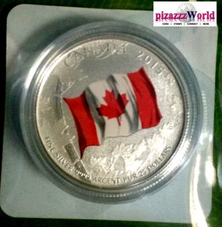 Series Colored Pure 99.  99 Silver $25 Coin Canada Uncirc. photo
