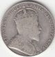 . 925 Silver 1910 Victorian Leaves Edward Vii 50 Cent Piece G - Vg Coins: Canada photo 1