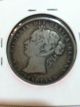 1876 - H Half Dollar 50 Cents Canada Canadian Newfoundland Vg,  Coin Circulated Coins: Canada photo 4