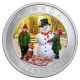 Snowman - Lenticular 50 - Cent Holiday Coin Canada 2013 Coins: Canada photo 1