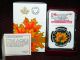 2014 Canada $20 Maple Leaf Glow In The Dark - Colored Silver Coin Ngc Pf70 Uc Er Coins: Canada photo 4