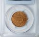 1901,  Canada Large Cent,  Queen Victoria,  Pcgs Ms 64 Rb,  Redbrown Color Coins: Canada photo 2