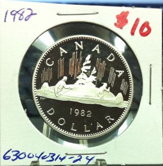 1982 Elizabeth Ii Canadian Dollar photo