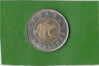 Canada 1996 Bi - Metal Two Dollar Coin (toonie) photo