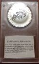1998 Titanic 86 Anniversary Silver Maple Leaf Coin 5 Dollar 1oz Elizabeth Ii Coins: Canada photo 2