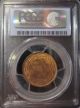 1916,  Canada Large Cent,  Georgev,  Pcgs Secure Ms 64rb,  Redbrown Toning Coins: Canada photo 3