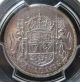 1941 Canada 50 Cent Pcgs Au 58 Narrow Date Half Dollar Coins: Canada photo 3