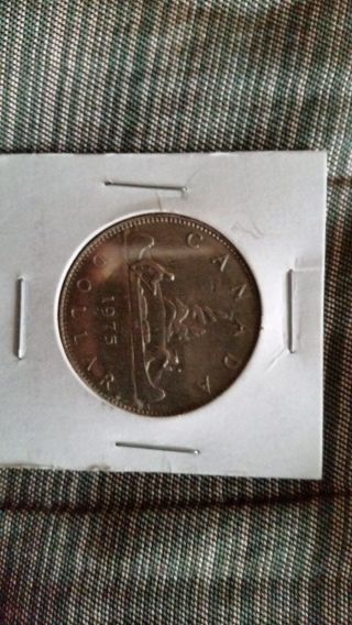 1 Day On This Canada 1975 One Dollar Coin - - Queen Elizabeth Ii photo