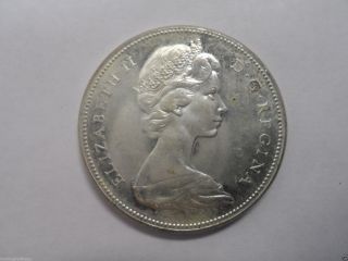 1967 Au Canadian Centennial Dollar.  8000 Silver Goose photo