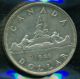 1946 Swl Canada King George Vi Silver Dollar,  Iccs Certified Ef - 40 Coins: Canada photo 3