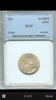 Canada 1921 25 Cents Uncirculated Rare Coins: Canada photo 1