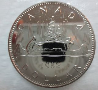 1982 Canada Voyageur Dollar Proof - Like Coin photo