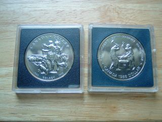 Royal Canadian,  Forge Du Saint - Maurice,  Henry Kelsey ' S,  1 Dollard,  Silver photo