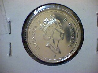 1999 - P Canada Ten - Cent Coin In 