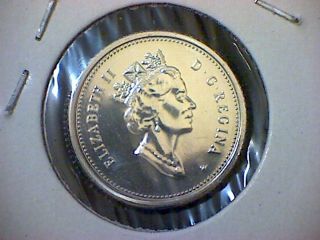 1998 W Canada Ten - Cent Coin In photo