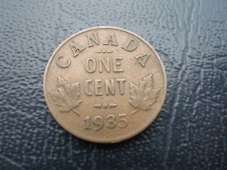 Canada Small Cent 1935.  You Grade photo